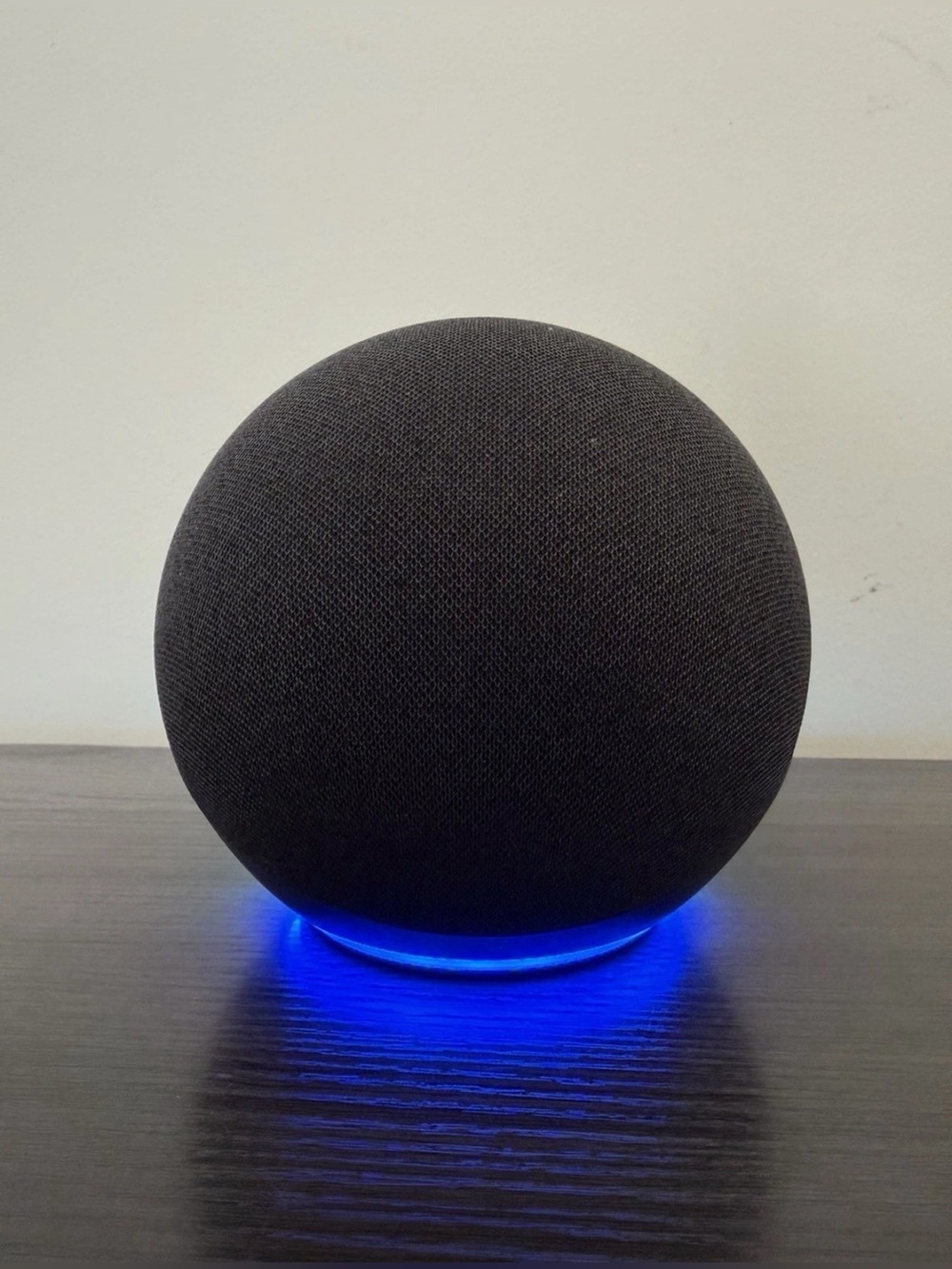 Amazon Echo 4th Gen Bluetooth Smart Speaker L4S3RE Black Tested Works Great